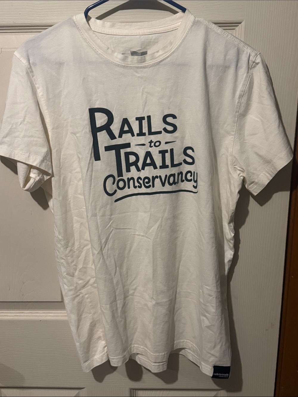 Rails To Trails Conservancy Light Cream Short-Sleeve Graphic Tee